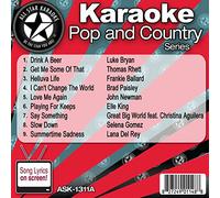 All Star Karaoke Pop and Country Series (ASK-1311A) by Luke Bryan