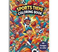 All-Star Sports Coloring Book: Action-Packed Pages for Young Athletes"