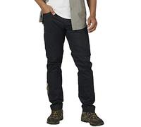 All Terrain Gear by Wrangler Packable ZIPOFF Cargo con Zip, Nero, 31 W/32 L Uomo