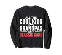 all The Cool Kids Have Grandpas with Classic Cars - Felpa