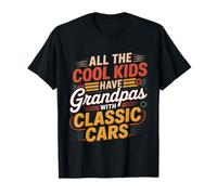 all The Cool Kids Have Grandpas with Classic Cars Maglietta