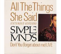All the things she said (US) / Vinyl Maxi Single [Vinyl 12'']