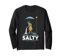 all These Flavors And You Choose To Be Salty Meme Umoristico Maglia a Manica