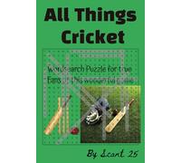 All Things Cricket Wordsearch Book: Stump Your Mind with Every Search