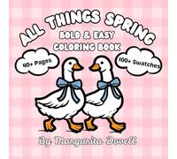 All Things Spring: Bold & Easy Coloring Book