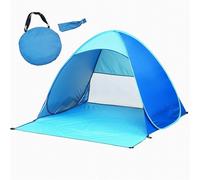 All' Tipi di Sport Tenda Spiaggia Grande Sandtaschen UV 50 + 6 Picchetti Acciaio