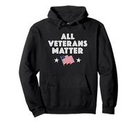 All Veterans Matter No Victory Day For Veterans Day Renamed Felpa con Cappuccio