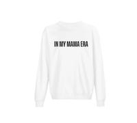 All You Can Tee Ali Mami, Felpa Girocollo Mama, Bianco, M
