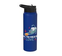 All you knead is love - Impasto per hobby Stainless Steel Insulated Water Bottle