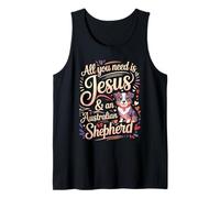 all You Need Is Jesus & An Australian Shepherd Canotta