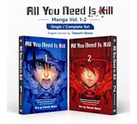 All You Need Is Kill Manga Set Completo Vol. 1-2 Inglese Takeshi Obata