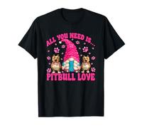 all You Need Is Pitbull Love Dog Mama GNOME for Pittie Mom Maglietta