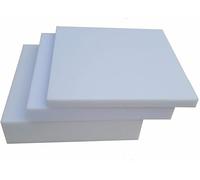 All4All Lastra Gommapiuma per Imbottitura - Spugna per Divani, Divani Seduta- Alta Densità - Gomma Piuma - Imbottitura - 40x40x7-40cm x 40cm D 25/44 Altezza da 2 cm a 12 cm