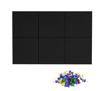 Alla Bacheca In Sughero, Confezione da 6 Piastrelle da Parete I7314