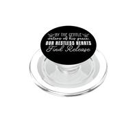 Alla Dolcezza delle Sue Acque, i Cuori Inquieti Trovano Pace PopSockets PopGrip per MagSafe