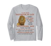 alla mia Cara nuora Non Ti Ho Dato Il Dono della Vita Maglia a Manica