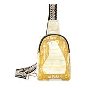 Alla moda Be A Voice White Bear borsa a tracolla uomo leggero borse a tracolla per le donne per l'escursionismo