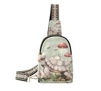 Alla moda Carino Tartaruga Rettile Stile Realistico donne fanny pack cuoio crossover borse per le donne per il pacchetto di giorno, carino tartaruga rettile stile realistico, 1 size