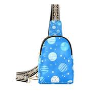 Alla moda Cartoon Balls Blue Stars fanny pack croce moda per le donne fanny pack per il viaggio, Palline dei cartoni animati stelle