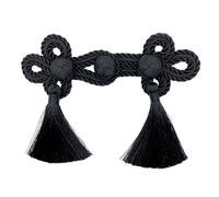 Alla moda Cheongsam fibbia frangia Trim aggiunge un tocco di tendenza ai tuoi abiti per ogni appassionato di moda bottoni nodo cinese nodo cinese pulsante camicia chiusura bottone