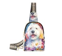 Alla moda Colorato Illustrazione Cani Sketch Fanny Pack uomini robusto borsa a tracolla per le donne per il pacchetto di giorno