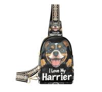 Alla moda Cute Dog Head donne fanny pack multiuso spalla fanny pack per giorno pack, testa di cane carino, 1 size