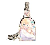Alla moda Cute Girl Anime borse a tracolla antifurto borsa per il corpo per le donne per l'escursionismo