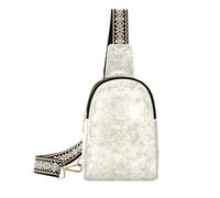 Alla moda Damasco Pattern Vintage piccolo fanny pack carino spalla fanny pack per il viaggio, Motivo damascato Vintage