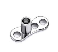 Alla moda Dermals In Acciaio Robusto Ancore Piercing Accessorio Di Moda Microdermal Gioielli In Bulk Uso Casual Quotidiano All'ingrosso Gioielli Del Corpo, 1.2mm M0.9, come descritto, come descritto