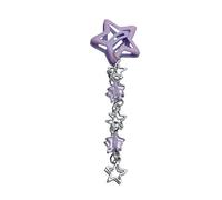 Alla moda Donne Hairpin Stella Fringe Ciondolo Hairclip Colorato Macaron Clip di Capelli Gioielli per L'usura Quotidiana Ragazze Accessori Moda Stella Hairpin
