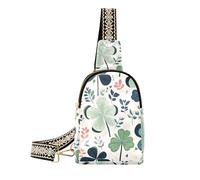 Alla moda Four-leave Clover Funny womens fanny pack impermeabile fanny pack borse a tracolla per il viaggio, Quadrifoglio divertente