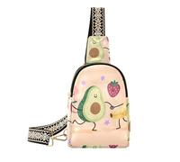 Alla moda Frutta Cibo Danza Divertente la borsa a tracolla multiuso piccola borsa a tracolla per il viaggio