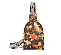 Alla moda giapponese Goldfish borse per ragazze antifurto marsupio per gli uomini per il viaggio, Pesce rosso giapponese, 1 size