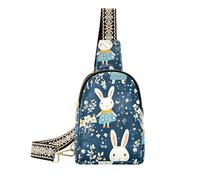 alla moda Giorno dei genitori Coniglio Famiglia Carino Cartoon piccolo fanny pack borsa da viaggio multiuso per gli uomini per l'escursionismo