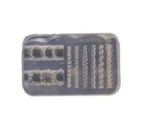 Alla moda migliora i tuoi progetti con il set in silicone con fiocco per nail art 3D e accessori per la creazione di gioielli