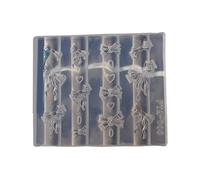 Alla moda migliora i tuoi progetti con il set in silicone con fiocco per nail art 3D e accessori per la creazione di gioielli