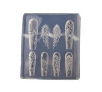 Alla moda migliora i tuoi progetti con il set in silicone con fiocco per nail art 3D e accessori per la creazione di gioielli