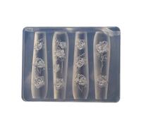 Alla moda migliora i tuoi progetti con il set in silicone con fiocco per nail art 3D e accessori per la creazione di gioielli