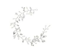 Alla moda Perle Vite Capelli Per Le Donne Strass Unici E Perle Fascia Da Sposa Fatti A Mano Part