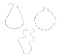 Alla moda regolabile Y Collana a forma di Y Clavicola Catena Monili Per Le Donne Hot Day Holiday Party Set Regalo Dei Monili In Lega di Metallo Regolabile Set, Misura unica, come descritto, come