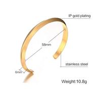 Alla Moda Rotondo Nodo Aperto Polsino Bracciale Elegante Gioielli Donna Regalo