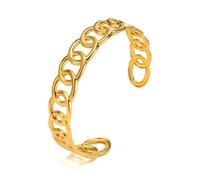 Alla Moda Rotondo Nodo Aperto Polsino Bracciale Elegante Gioielli Donna Regalo