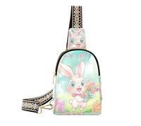 Alla moda Semplice Let's Go Cute Bunny borsa per le donne robusto piccolo marsupio per il viaggio