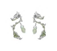 Alla moda senza forato Ear Cuffs per pelli sensibili rampicanti modello foglia gioielli vestibilità sicura clip per pelli sensibili
