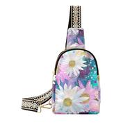 Alla moda Shining Jewelry Daisy Colorful escursionismo fanny pack carino corpo borsa per la donna per il pacchetto di giorno
