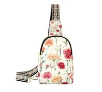 alla moda Spagna Garofano Bellezza Fiore corpo fanny pack borse carine per le donne crossbody per il viaggio, Spagna Garofano Bellezza Fiore, 1 size