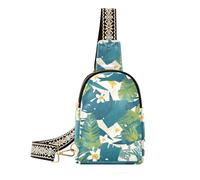 Alla moda Tropical Summer Leaves piccola borsa a tracolla in pelle piccola borsa a tracolla borse a tracolla per il pacchetto di giorno