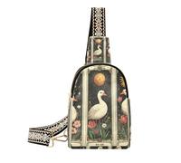 Alla moda Vintage Pasqua Anatra Tarocchi Carte borsa per ragazze antifurto corpo borsa per gli uomini per pacchetto giorno, tarocchi vintage anatra pasquale, 1 size