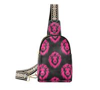 Alla moda Wild Animal Lion San Valentino crossbody fanny pack moda pelle fanny pack crossbody per viaggio