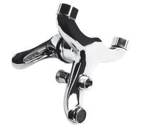 Alla Moda Zinco Lega Cromato Montaggio a Parete Caldo E Freddo Dual Bocca Lavabo